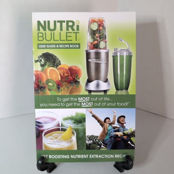 Lot of 2 Nutribullet Books Life Changing Recipes User Guide & Recipe Book - Picture 6 of 12